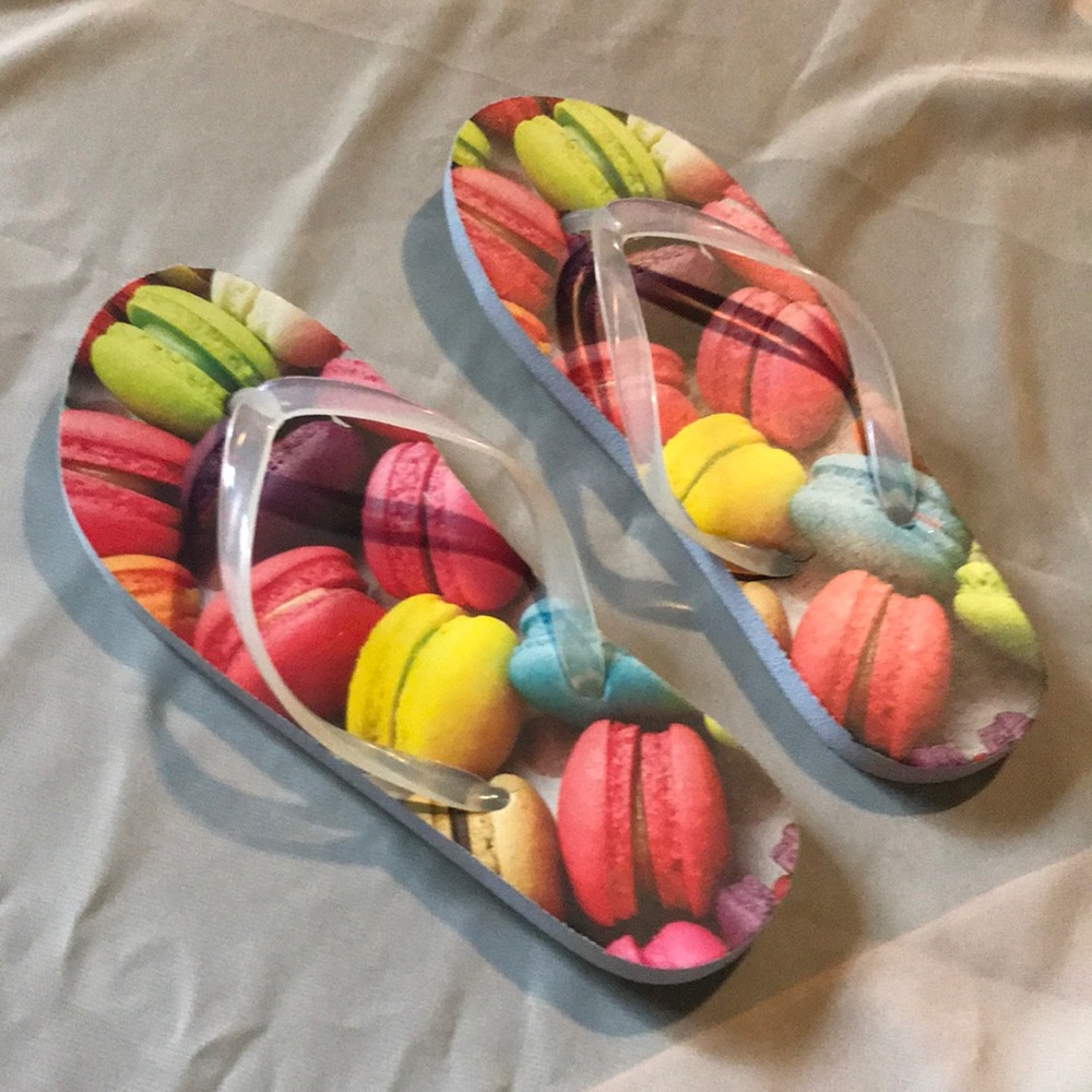 Macaron Flip Flops